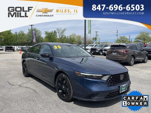 Canyon River Blue Metallic 2025 Honda Accord SE