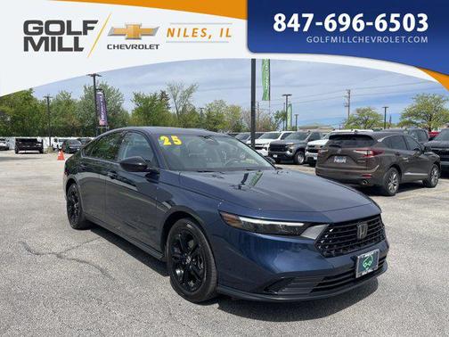 Canyon River Blue Metallic 2025 Honda Accord SE