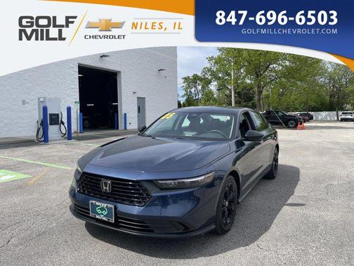 Canyon River Blue Metallic 2025 Honda Accord SE