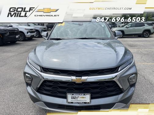 Sterling Gray Metallic 2024 Chevrolet Blazer 3LT
