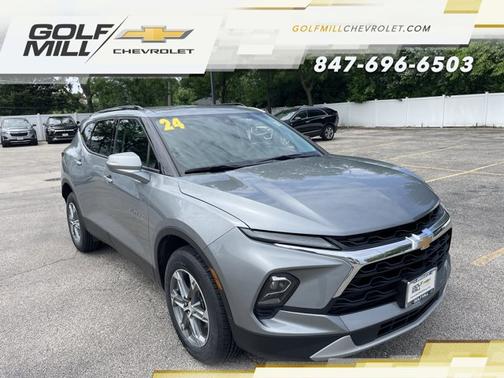 Sterling Gray Metallic 2024 Chevrolet Blazer 3LT