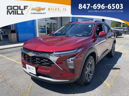 Crimson Metallic 2025 Chevrolet Trax LT