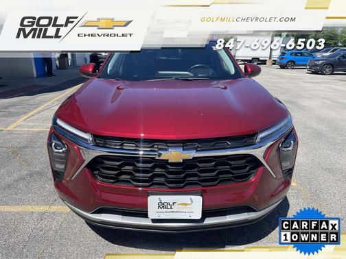 Crimson Metallic 2025 Chevrolet Trax LT