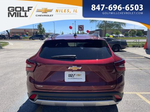 Crimson Metallic 2025 Chevrolet Trax LT