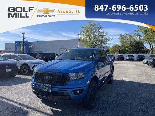 VELOCITY BLUE 2023 Ford Ranger XLT