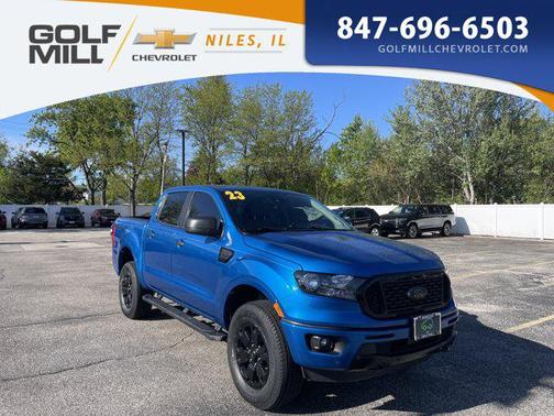 VELOCITY BLUE 2023 Ford Ranger XLT