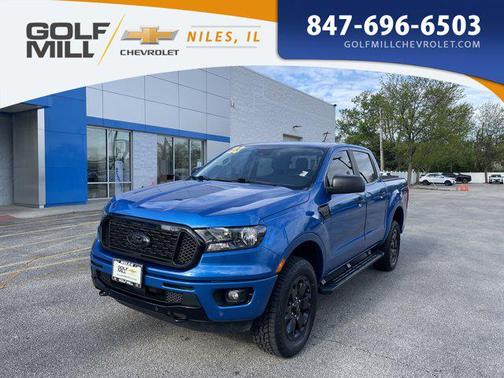 VELOCITY BLUE 2023 Ford Ranger XLT