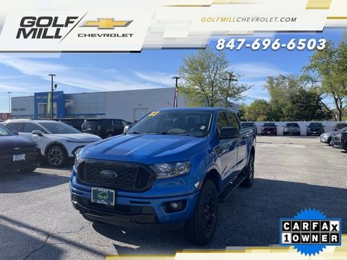 VELOCITY BLUE 2023 Ford Ranger XLT