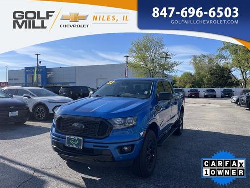 VELOCITY BLUE 2023 Ford Ranger XLT