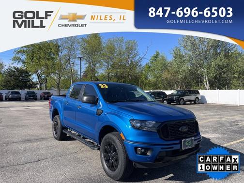 VELOCITY BLUE 2023 Ford Ranger XLT