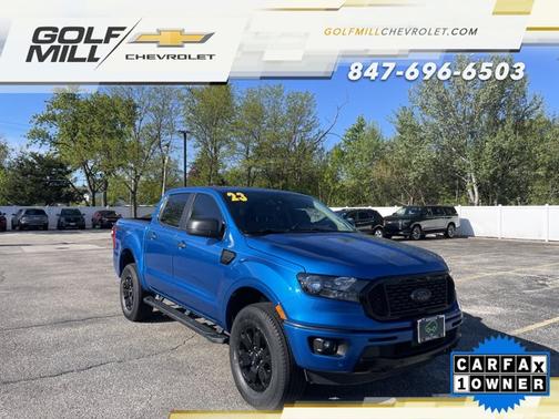 VELOCITY BLUE 2023 Ford Ranger XLT