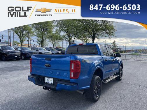 VELOCITY BLUE 2023 Ford Ranger XLT