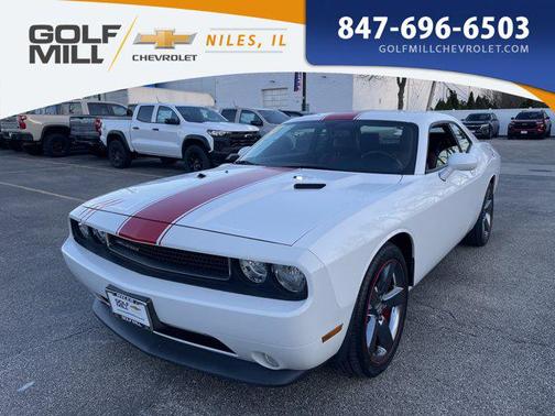 Bright White Clearcoat 2013 Dodge Challenger Rallye Redline