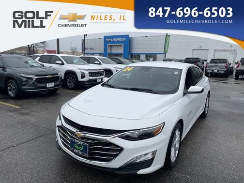 Summit White 2021 Chevrolet Malibu LT