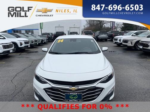Summit White 2021 Chevrolet Malibu LT