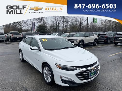 Summit White 2021 Chevrolet Malibu LT