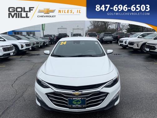 Summit White 2021 Chevrolet Malibu LT