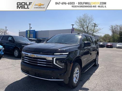 Black 2026 Chevrolet Suburban LT
