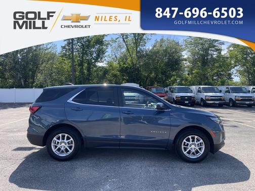 Lakeshore Blue Metallic 2024 Chevrolet Equinox 1LT
