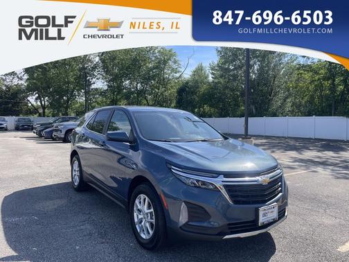 Lakeshore Blue Metallic 2024 Chevrolet Equinox 1LT