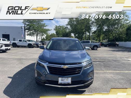 Lakeshore Blue Metallic 2024 Chevrolet Equinox 1LT