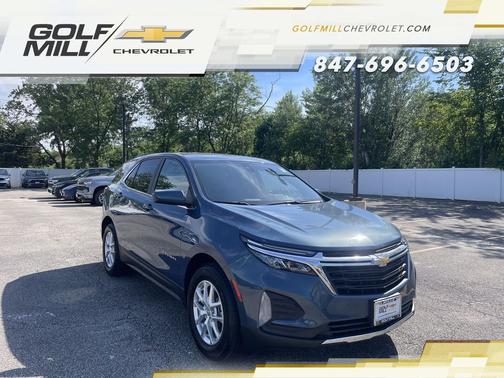 Lakeshore Blue Metallic 2024 Chevrolet Equinox 1LT