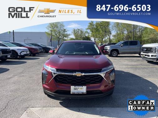 Crimson Metallic 2025 Chevrolet Trax LS
