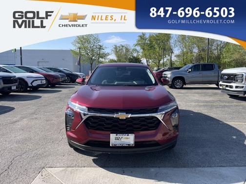 Crimson Metallic 2025 Chevrolet Trax LS