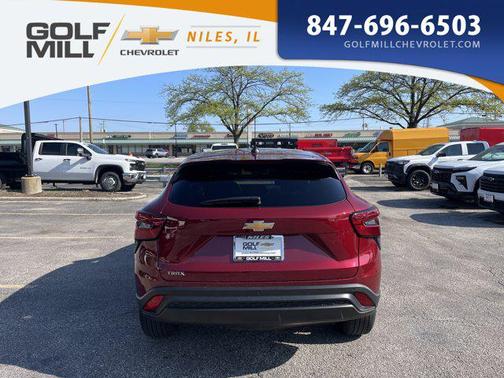 Crimson Metallic 2025 Chevrolet Trax LS