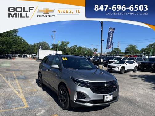 Sterling Gray Metallic 2024 Chevrolet Equinox FWD RS