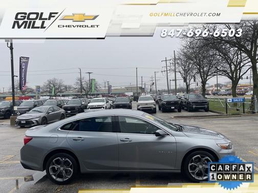 Gray 2024 Chevrolet Malibu 1LT