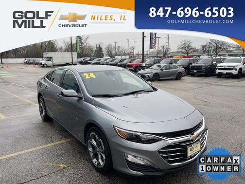 Gray 2024 Chevrolet Malibu 1LT