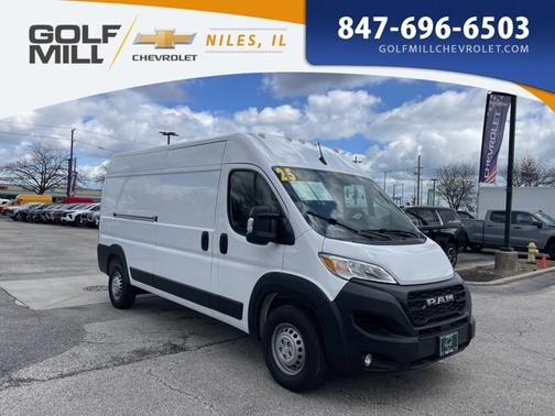 Bright White Clearcoat 2025 RAM ProMaster 2500 Tradesman