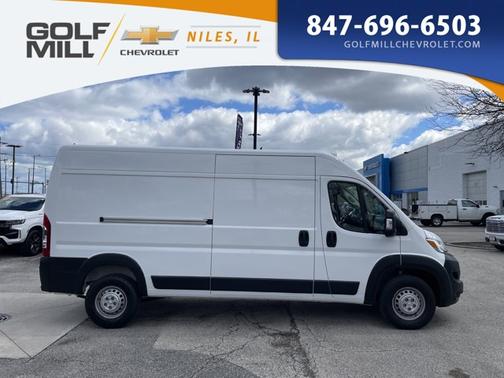 Bright White Clearcoat 2025 RAM ProMaster 2500 Tradesman