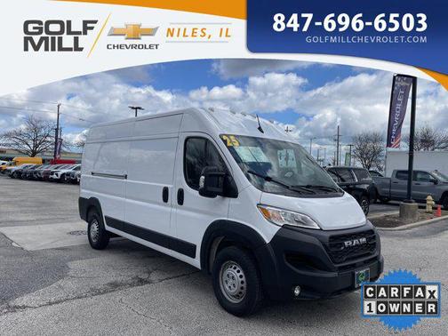 Bright White Clearcoat 2025 RAM ProMaster 2500 Tradesman