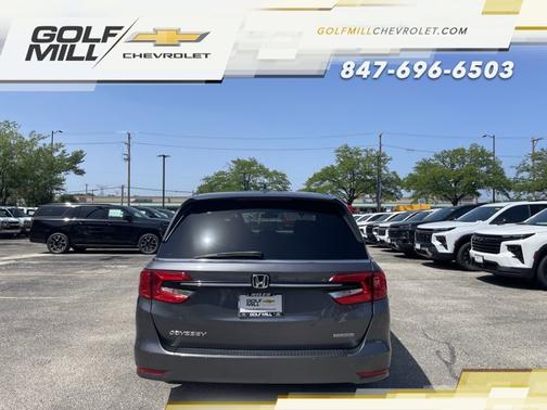 Gray 2024 Honda Odyssey Touring