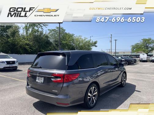 Gray 2024 Honda Odyssey Touring