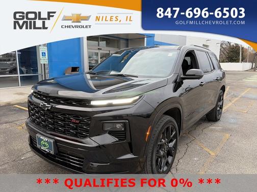 Mosaic Black Metallic 2025 Chevrolet Traverse RS