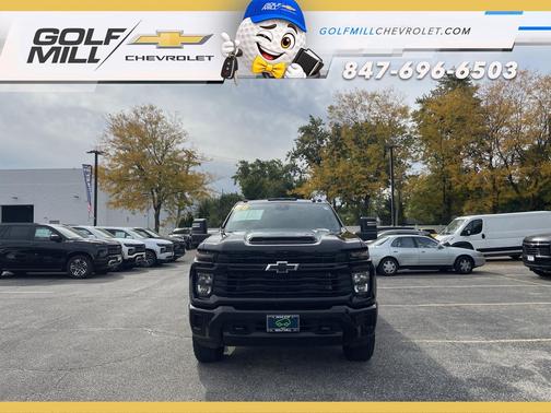 Black 2026 Chevrolet Silverado 2500 Custom