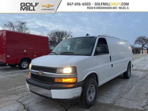 Summit White 2025 Chevrolet Express 2500 LT