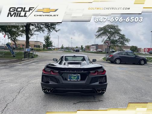 Black 2024 Chevrolet Corvette Stingray w/3LT