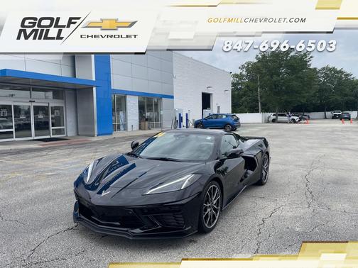 Black 2024 Chevrolet Corvette Stingray w/3LT