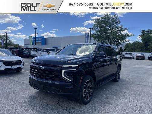 Black 2026 Chevrolet Suburban RST