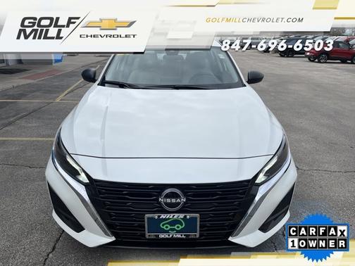 Pearl White Tricoat 2025 Nissan Altima SV FWD