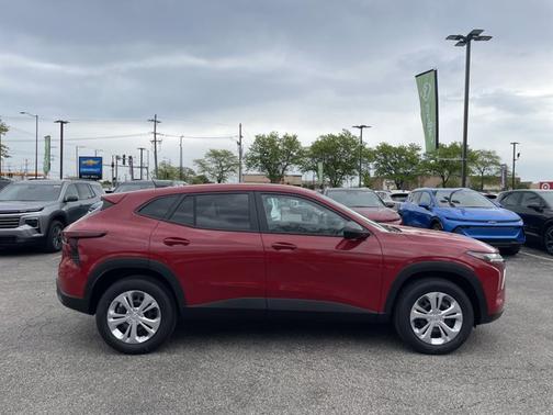 Apex Red 2026 Chevrolet Trax LS