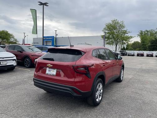 Apex Red 2026 Chevrolet Trax LS