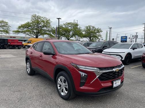 Apex Red 2026 Chevrolet Trax LS