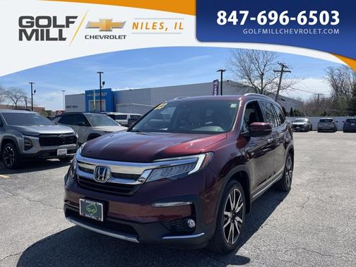 Maroon 2022 Honda Pilot Touring 8-Passenger