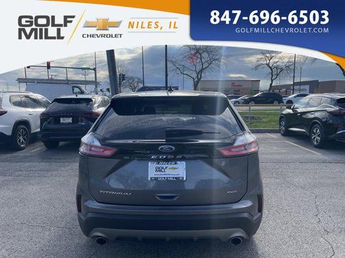 CARBONIZED GRAY 2024 Ford Edge Titanium