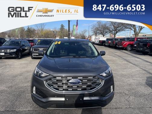 CARBONIZED GRAY 2024 Ford Edge Titanium